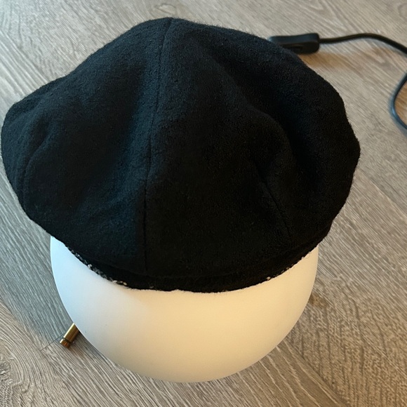 Black Newsboy Cap ladies - Picture 5 of 5